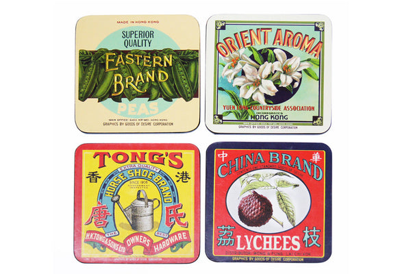 Vintage Brands Coasters (set of 4)