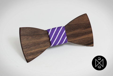 Dale Wooden Bow Tie by The Two Guys Bow Ties