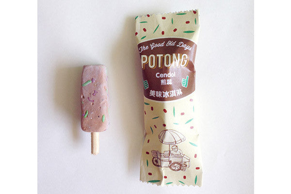 Potong Ice Cream Pin