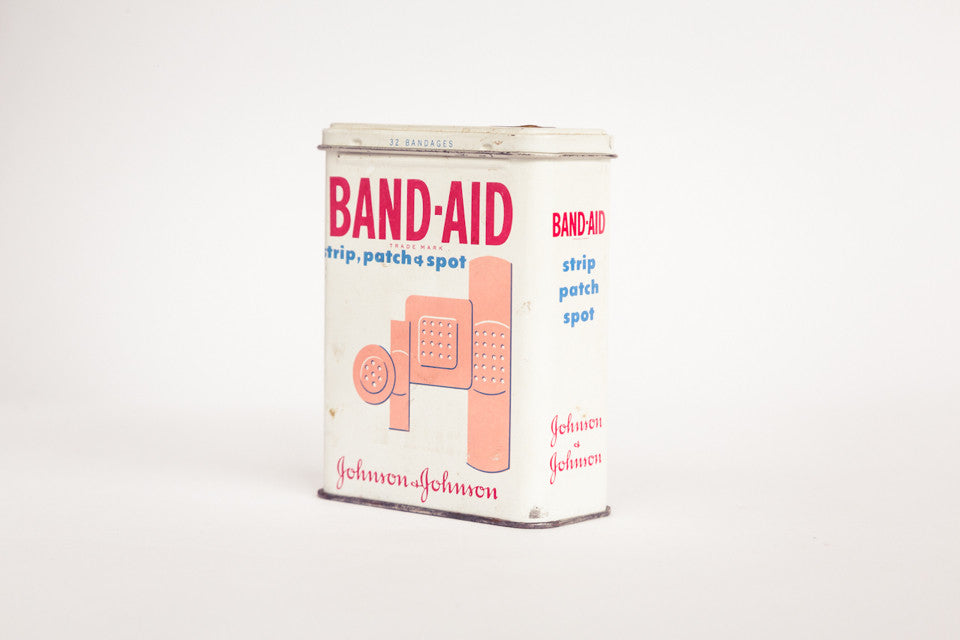 Band Aid Tin.