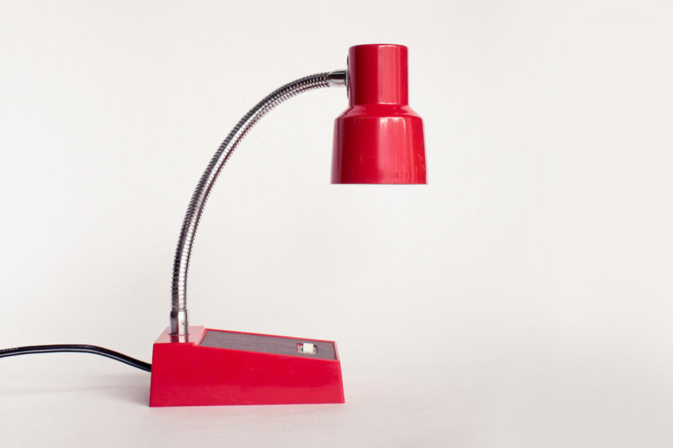 Red Desk Lamp